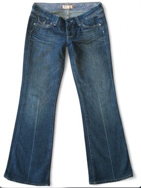 Low Rise Y2K Vintage Paige Denim Pico Size 30 Made In USA Premium Denim